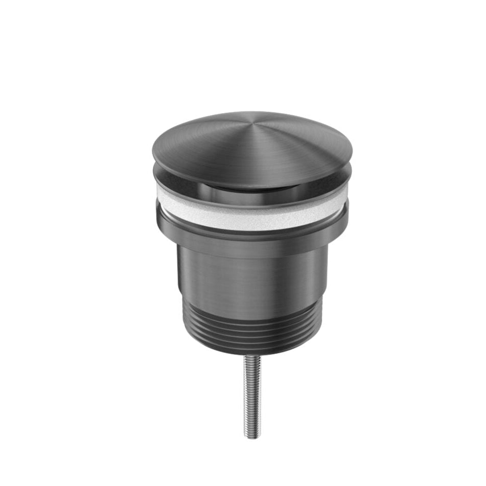 Bathroom Basin Pop Up Waste Gunmetal