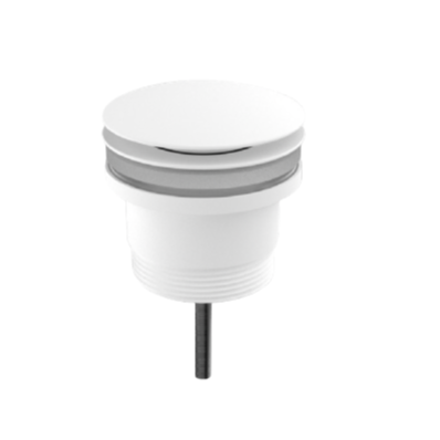 Bathroom Vanity Basin Pop Up Waste Matte White