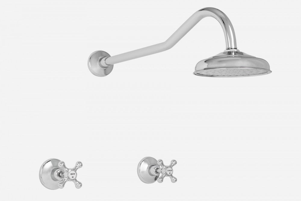 heritage wall bathroom shower set