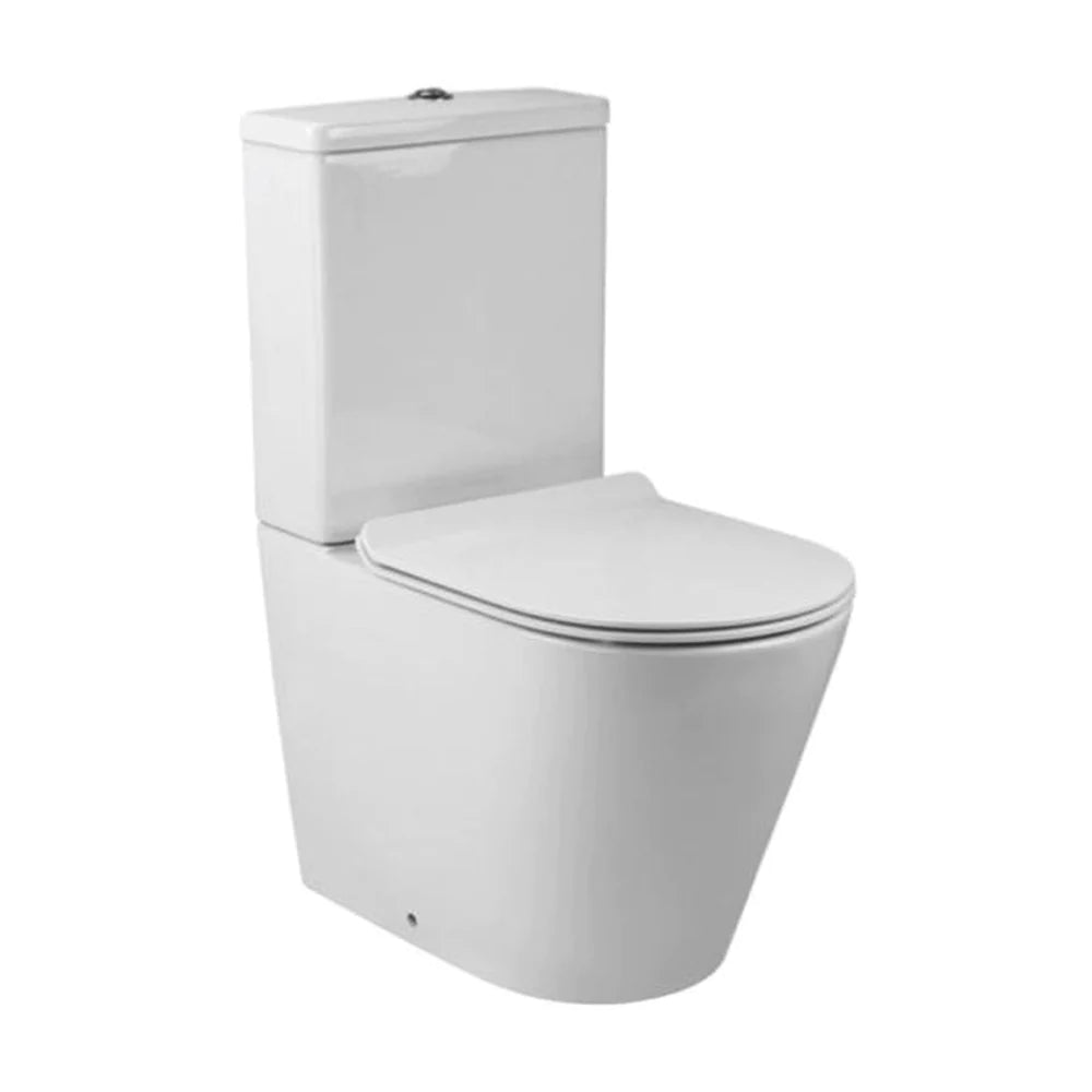 Verotti City Life Gloss White Back to Wall Toilet Suite