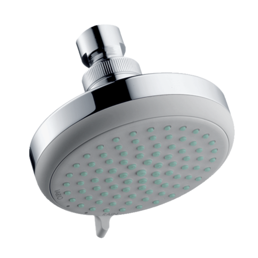 adjustable shower head with various shower sprays chrome