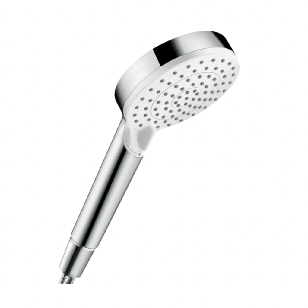 hand held shower head with optional spry types