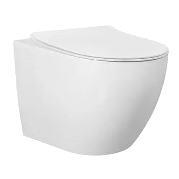 wall faced toilet pan