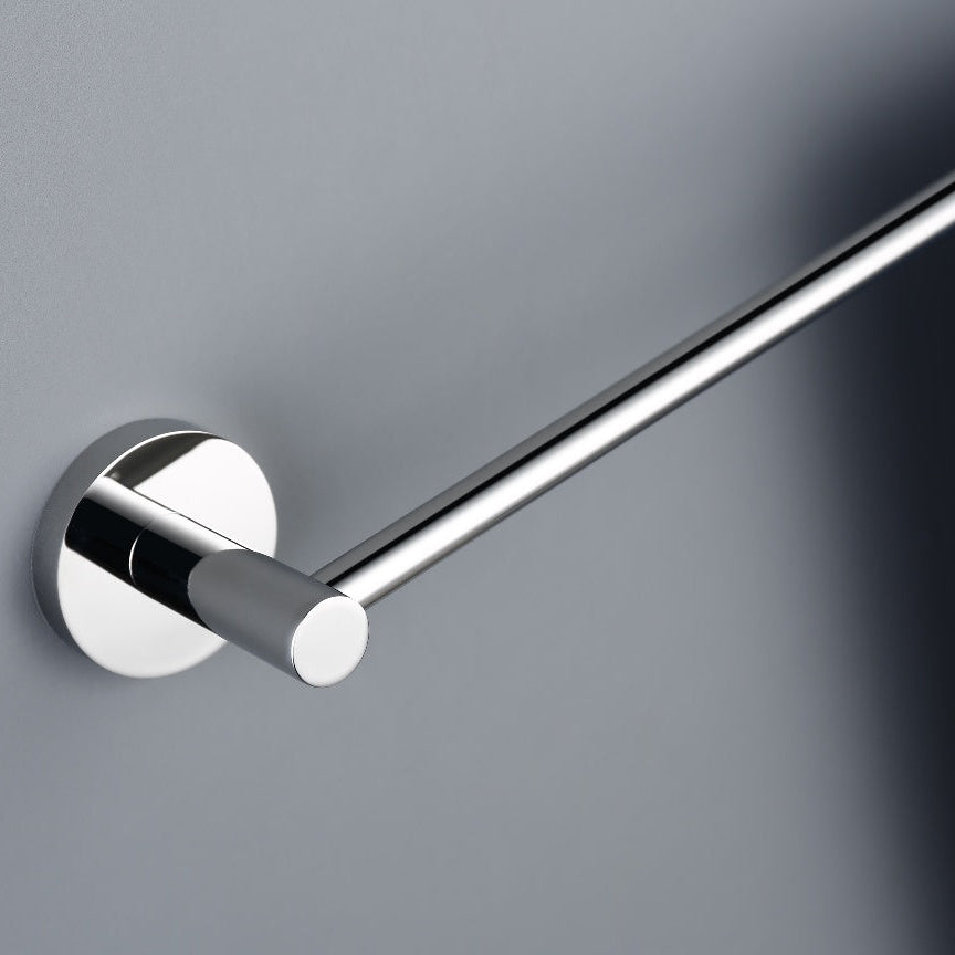 Linsol Lux Single Towel Rail Chrome 800mm