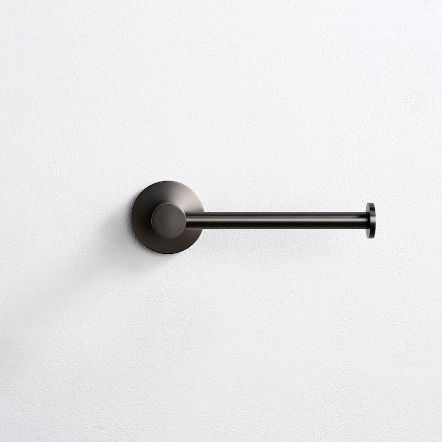 Linsol Lux Toilet Roll Holder Gun Metal