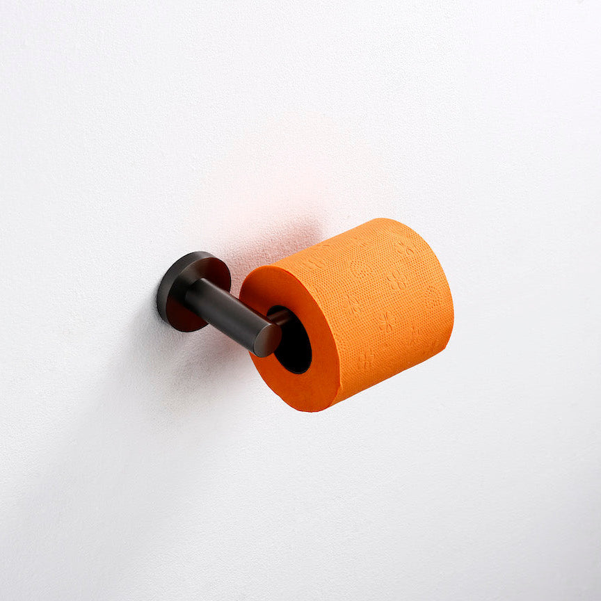 Linsol Lux Toilet Roll Holder Gun Metal