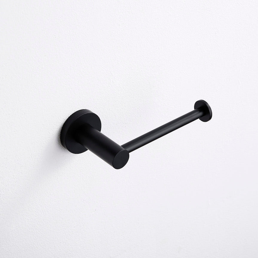 Linsol Lux Toilet Roll Holder Matte Black