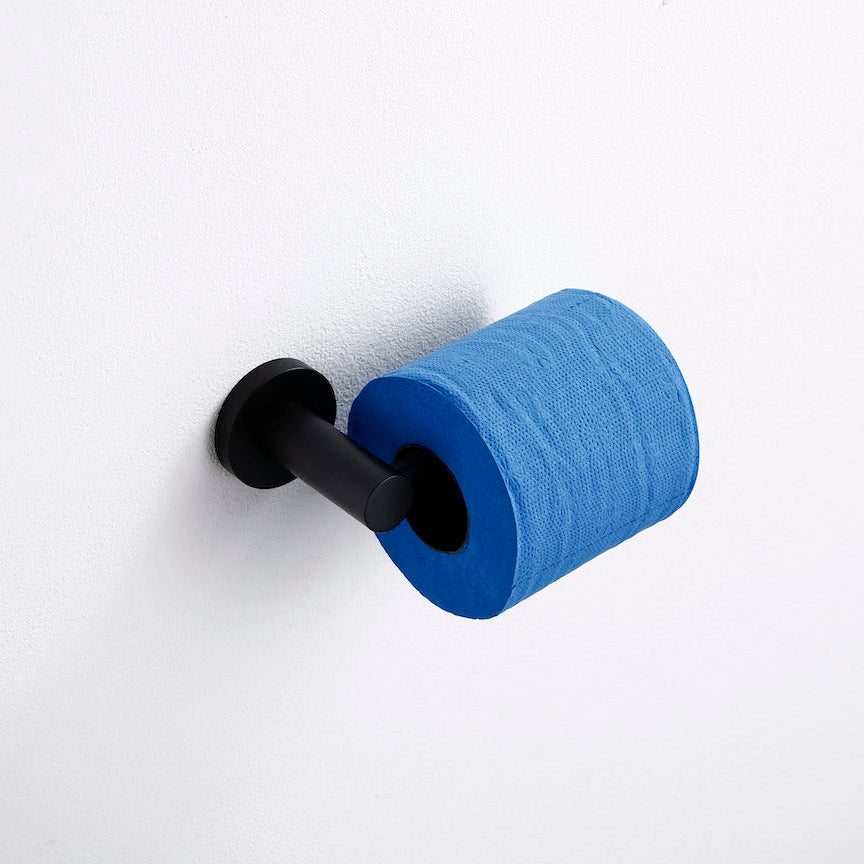 Linsol Lux Toilet Roll Holder Matte Black