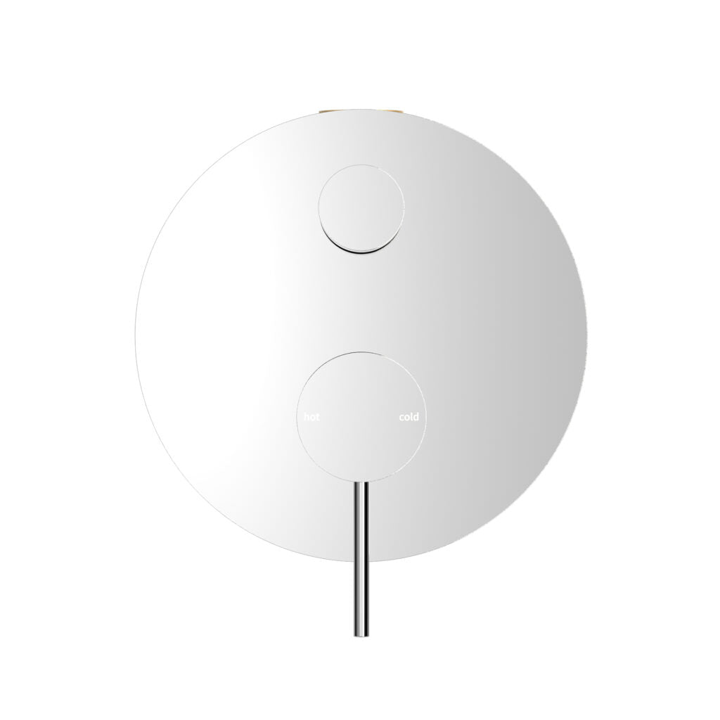 Nero Mecca Shower Mixer With Diverter Chrome