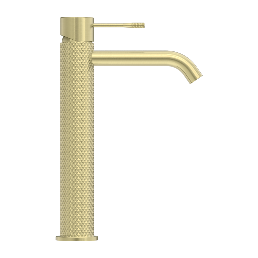 Nero Opal Extended Basin Mixer Brushed Gold