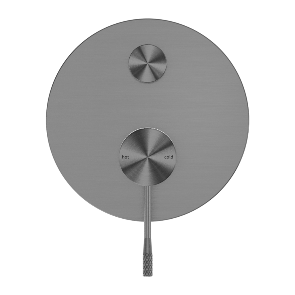 Nero Opal Shower Mixer With Diverter Graphite