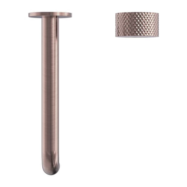 Nero Opal Progressive Wall Basin Mixer Set Brushed Bronze