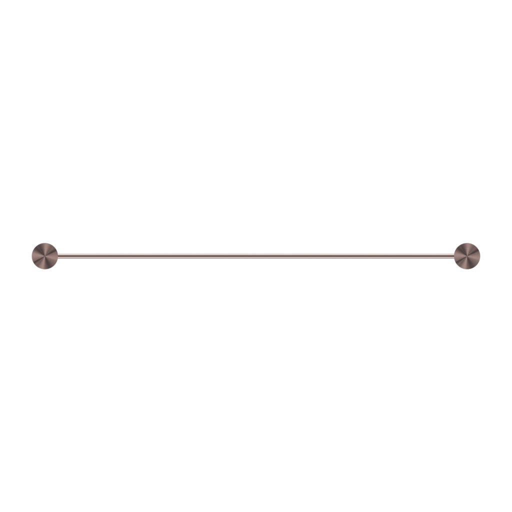 Nero Opal Double Towel Rail 800mm Brushed Bronze