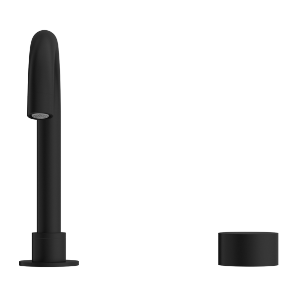 Nero Kara Progressive Bench Basin Set Matte Black