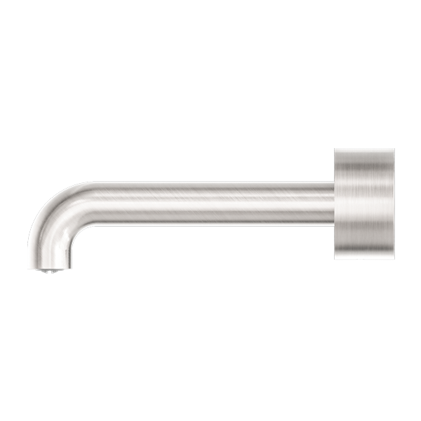 Nero Kara Progressive Wall Basin Mixer Set Brushed Nickel
