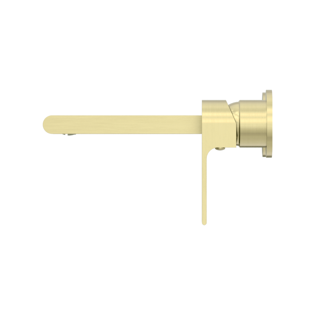 Nero Bianca Wall Basin/Bath Mixer Set Brushed Gold