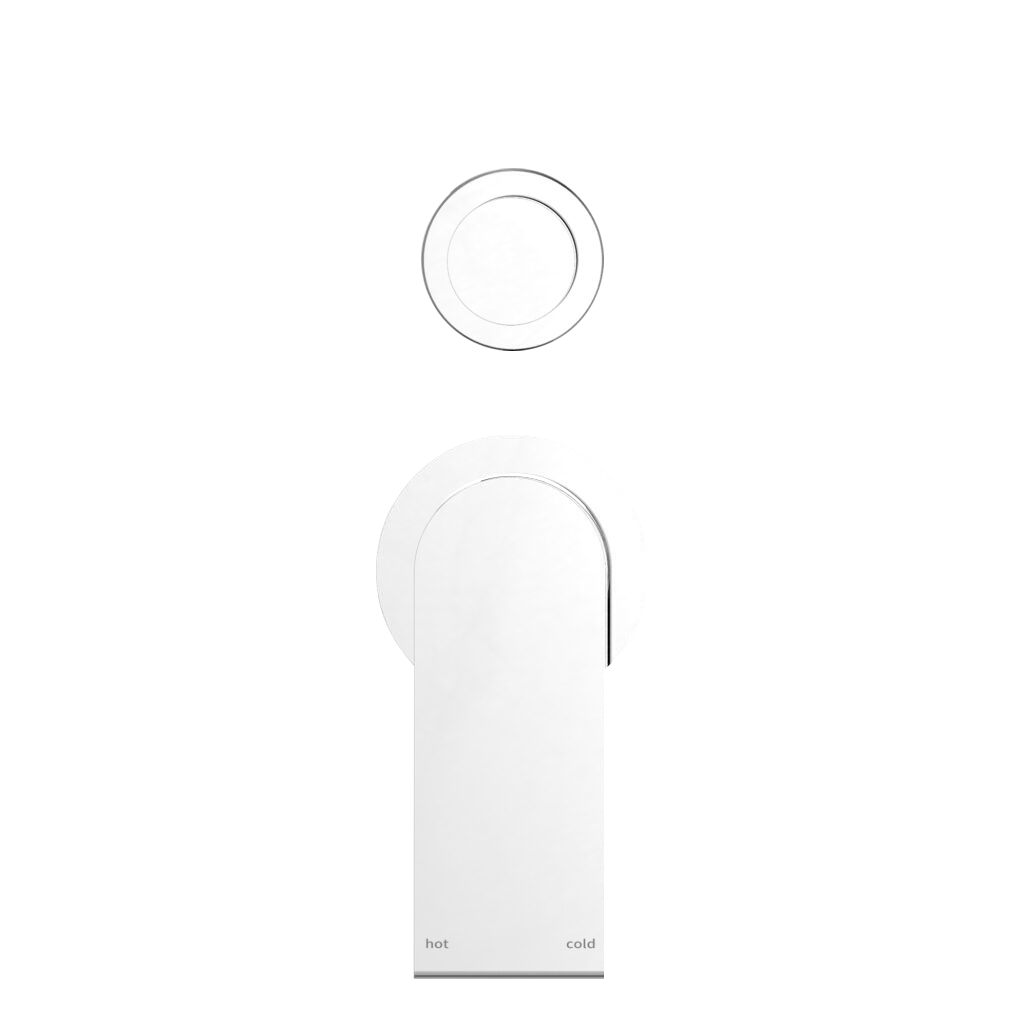 Nero Bianca Shower Mixer With Detached Diverter Button Chrome