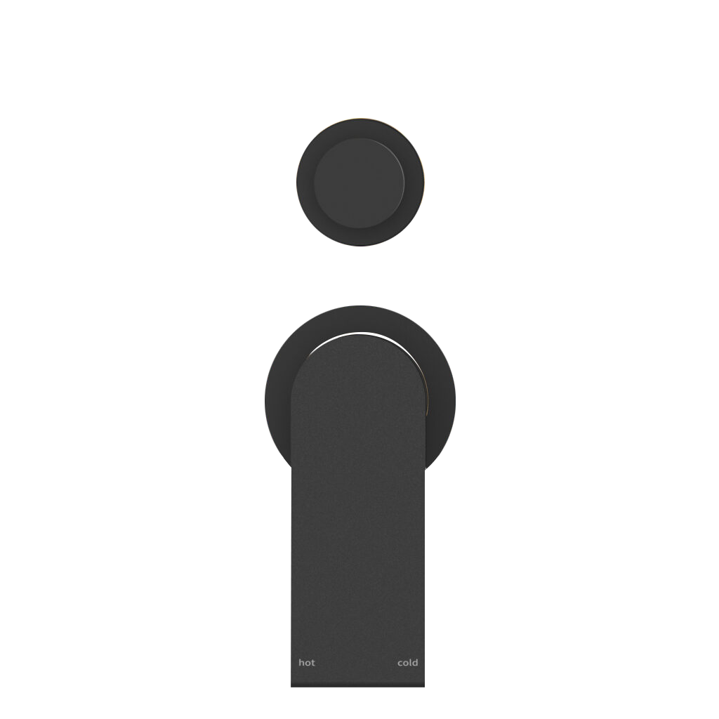 Nero Bianca Shower Mixer With Diverter Matte Black