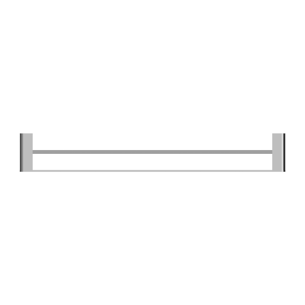 Nero Bianca Double Towel Rail 800mm Chrome