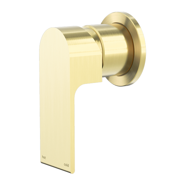brushed gold bianca collection bath/shower mixer