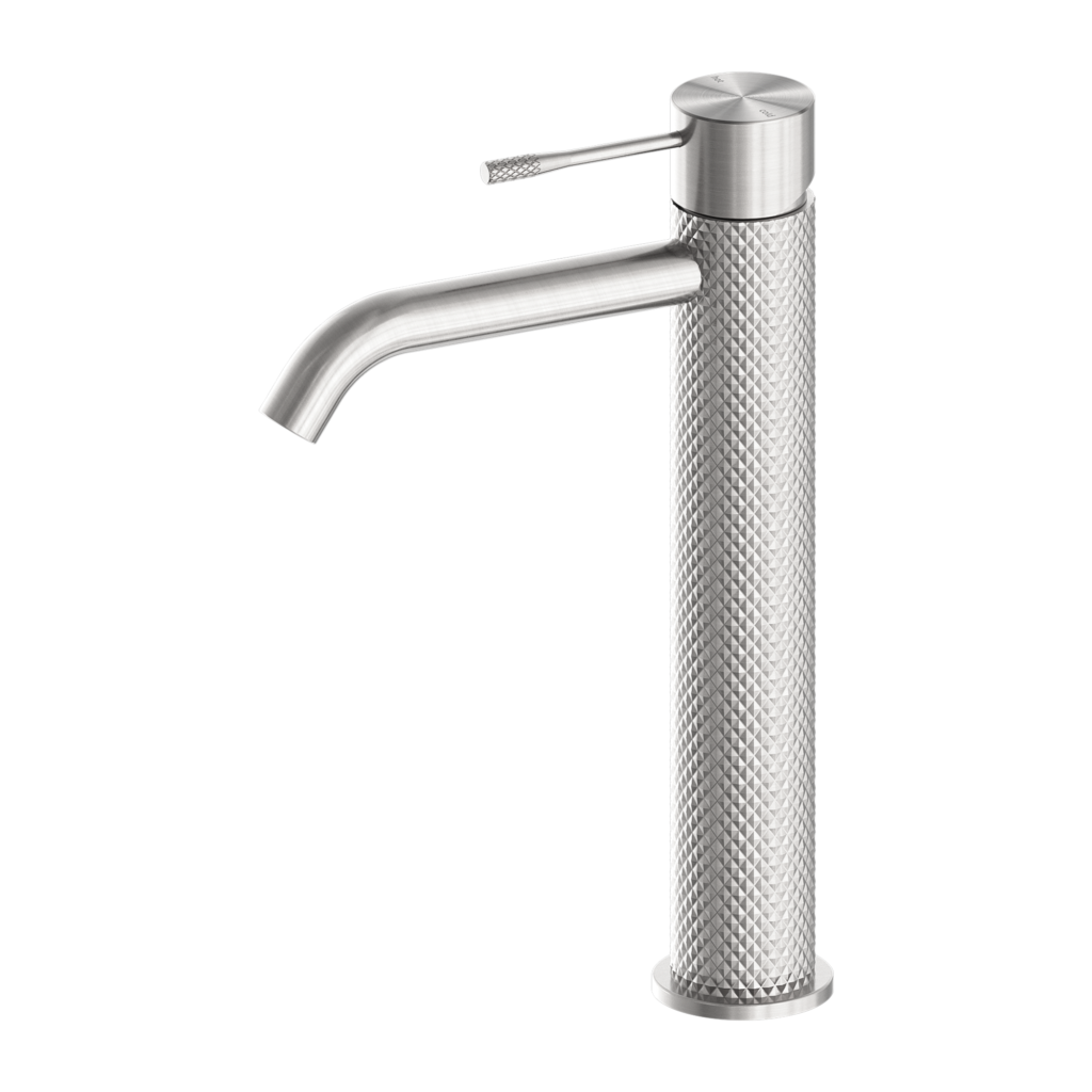Nero Opal Extended Basin Mixer Brushed Nickel