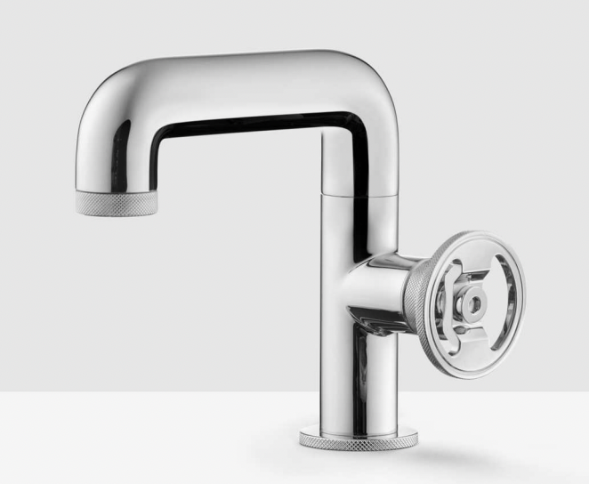 Bold side Handwheel lever bathroom Basin Mixer (Tap