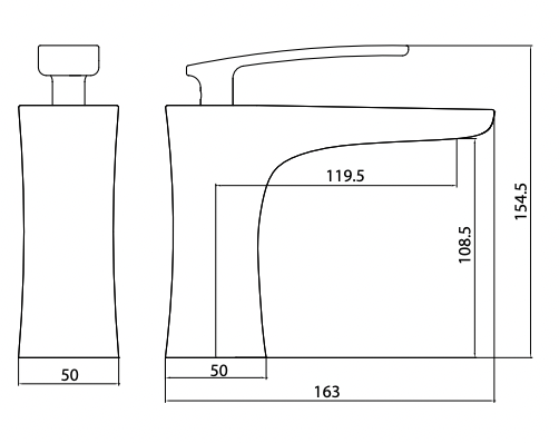 Perla Basin Mixer (7159974363287)