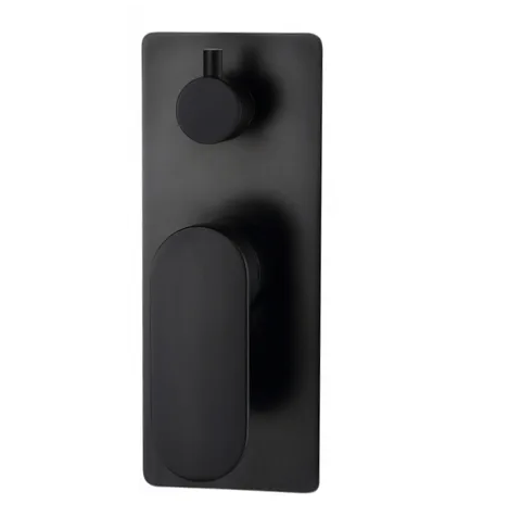 Vetto Diverter Mixer Matte Black (7152521609367)