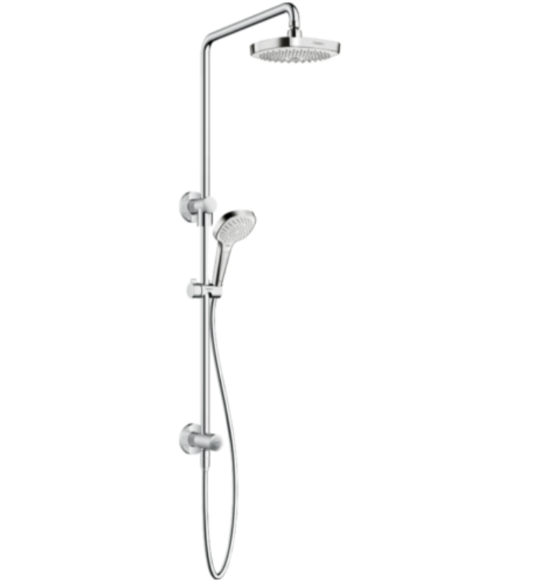 Hansgrohe Croma Select E Reno Ecosmart Combination Rail Shower Chrome <span class="deliveredinstalled"></span>