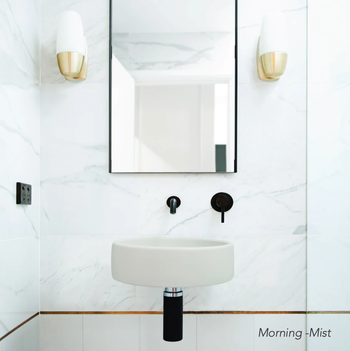Nood Co Bowl Basin Wall Hung
