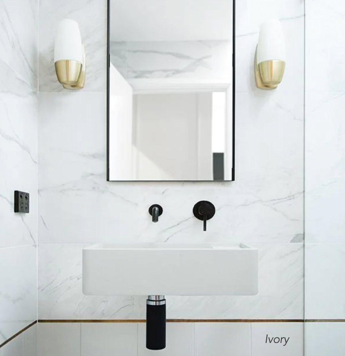 Nood Co Shelf 02 Basin Wall Hung