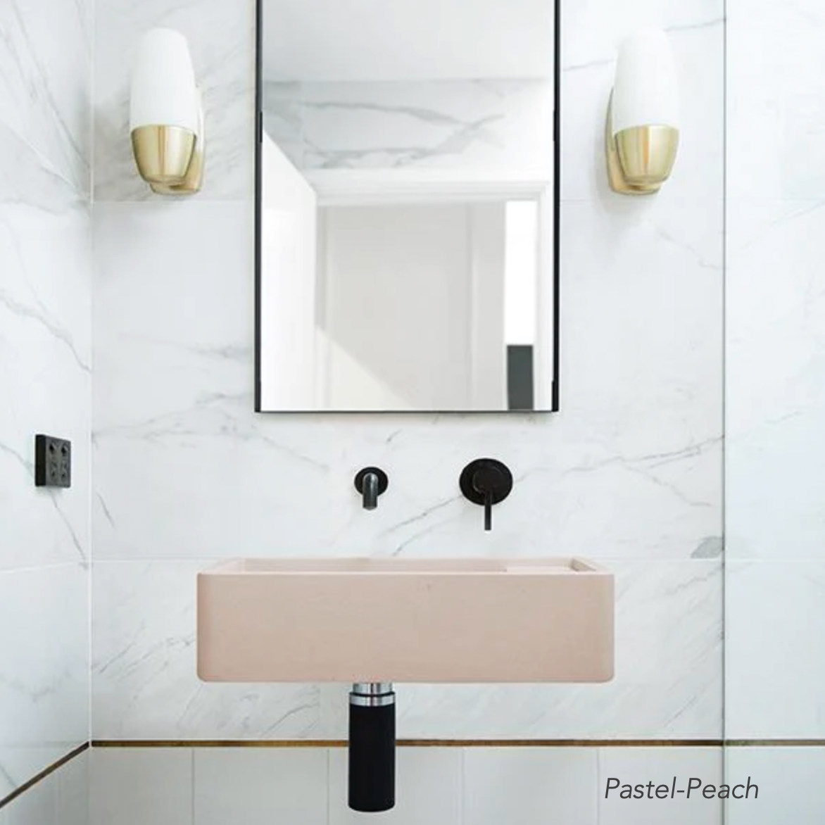 Nood Co Shelf 02 Basin Wall Hung