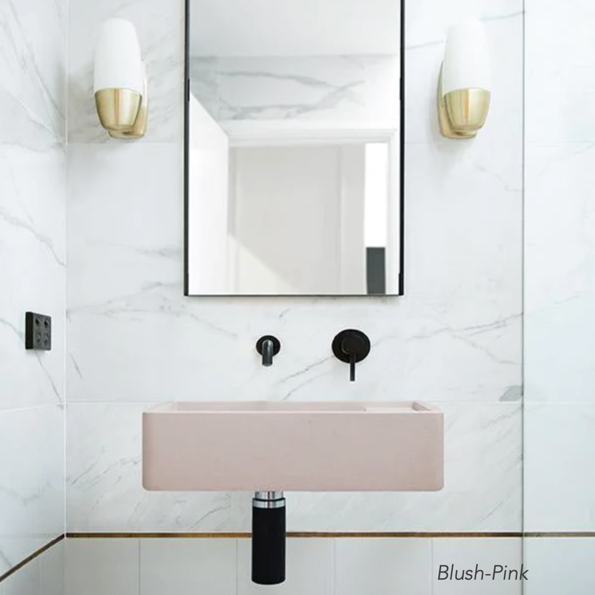 Nood Co Shelf 02 Basin Wall Hung