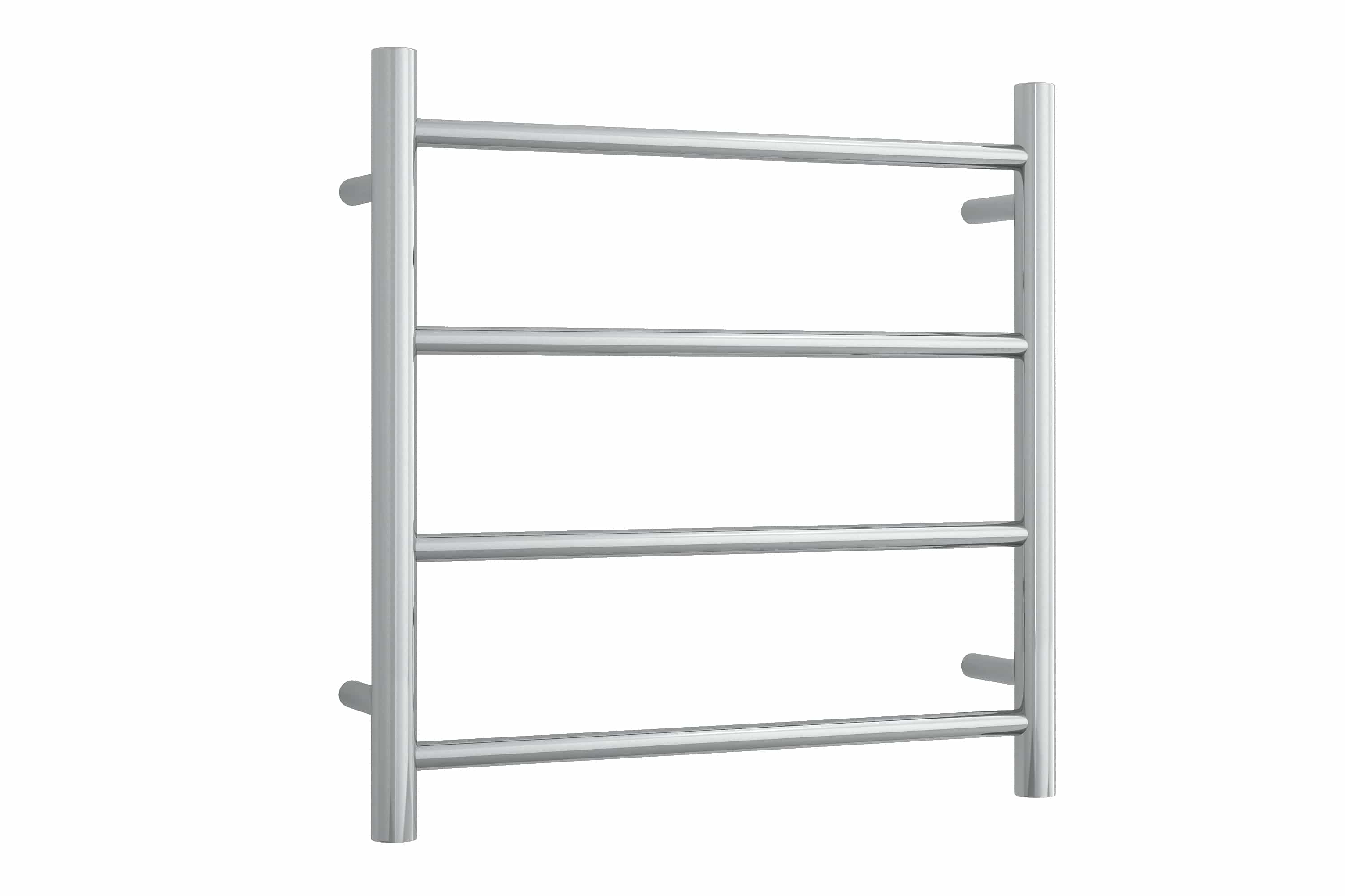 four bar stainless steel heated towel rail