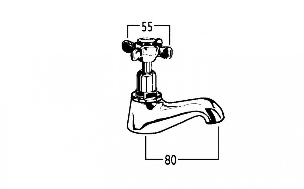 CB Ideal Heritage Pillarcock