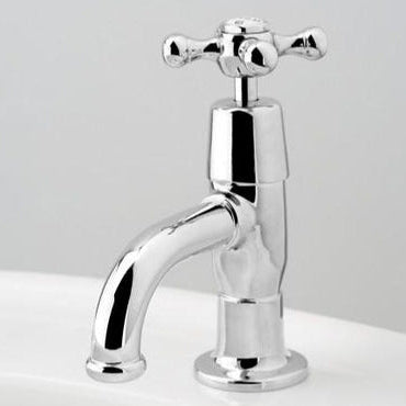 traditional hot and cold bathroom Pillarcock Forge Pattern tap