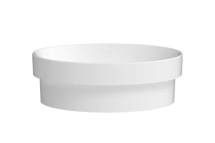 ADP Monica Gloss or Matte White Ceramic Semi-Inset Basin 355x355