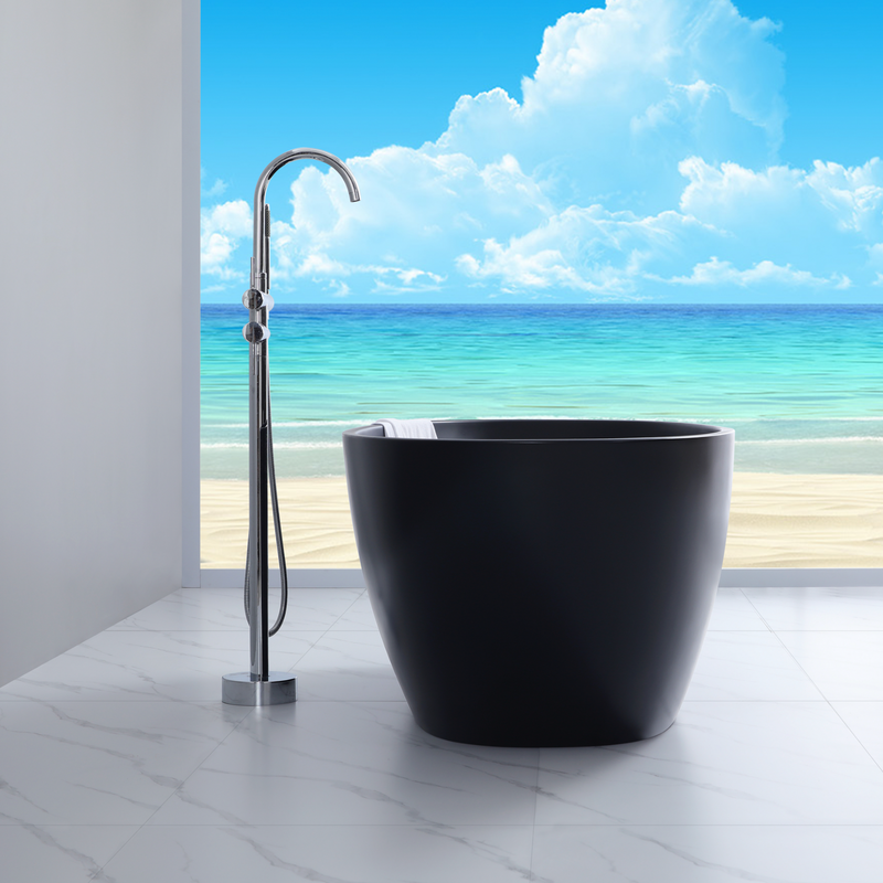 1700 Freestanding Bath Matte Black