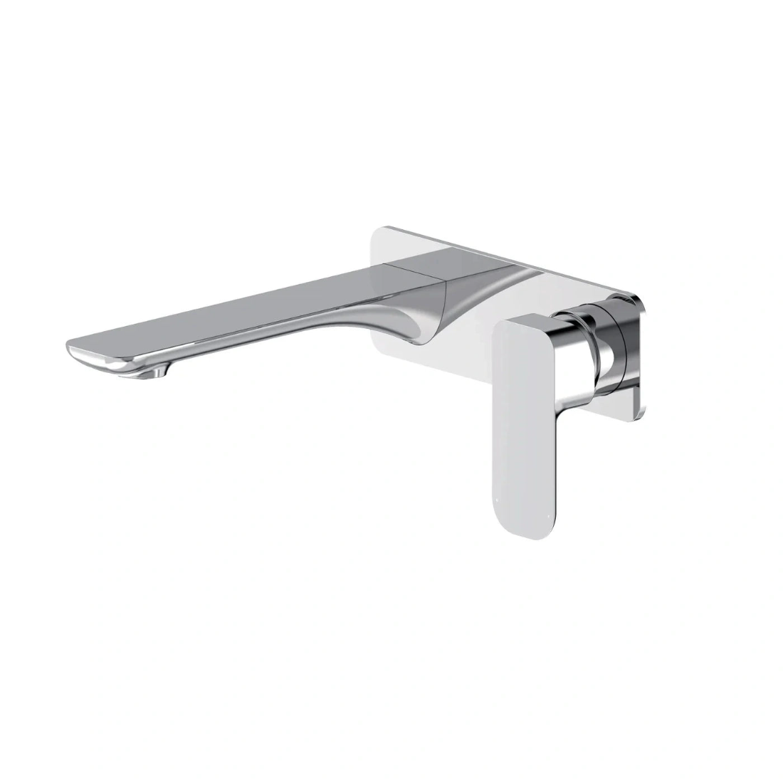 Donii Ella Tora Wall Basin Mixer Tap Set Chrome