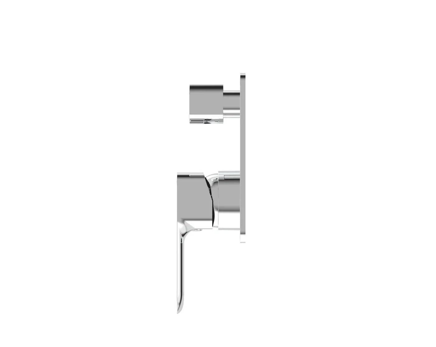 Donii Ella Tora Bath/Shower Diverter Mixer Chrome