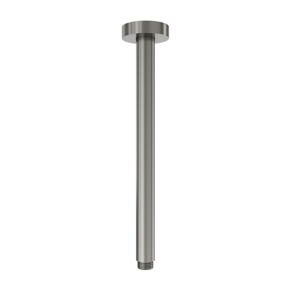 Linsol Corsica 300mm Round Ceiling Arm Gun Metal