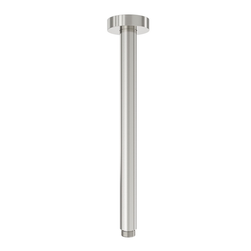 Linsol Corsica 300mm Round Ceiling Arm Brushed Nickel