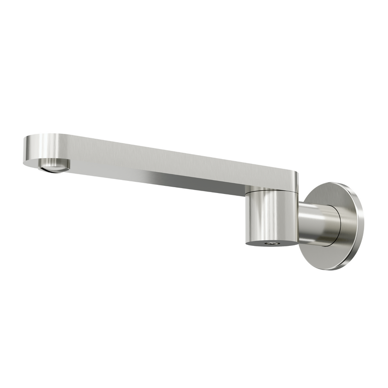 Linsol Corsica S2 Swivel Bath Spout Brushed Nickel