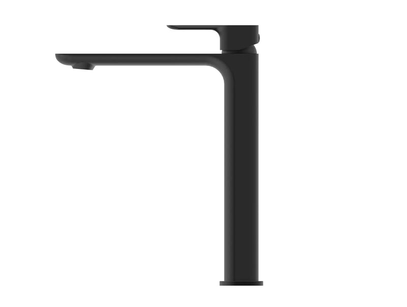 Donii Ella Tora Tall Basin Mixer Tap Matte Black