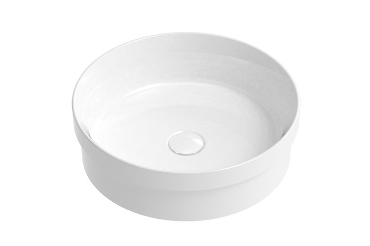 ADP Chandler  Gloss or Matte  White  Ceramic Semi-Inset  Basin 398x398