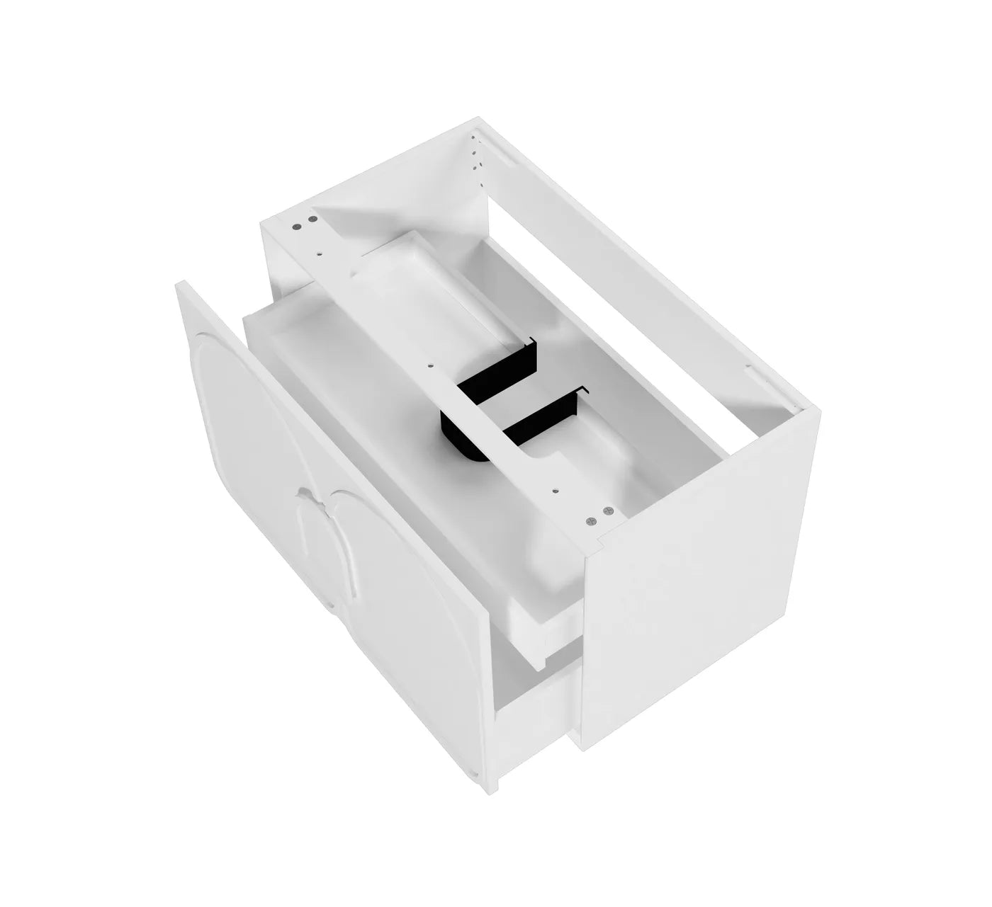Otti Laguna Mark II Matte White Wall Hung Vanity 900mm