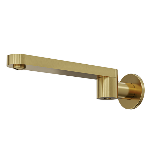 Linsol Corsica S2 Swivel Bath Spout Brushed Brass