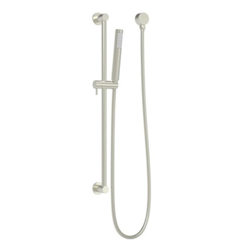 ADP Soul Slimline Single Rail Shower Brushed Nickel