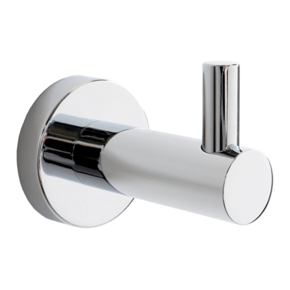robe hook chrome