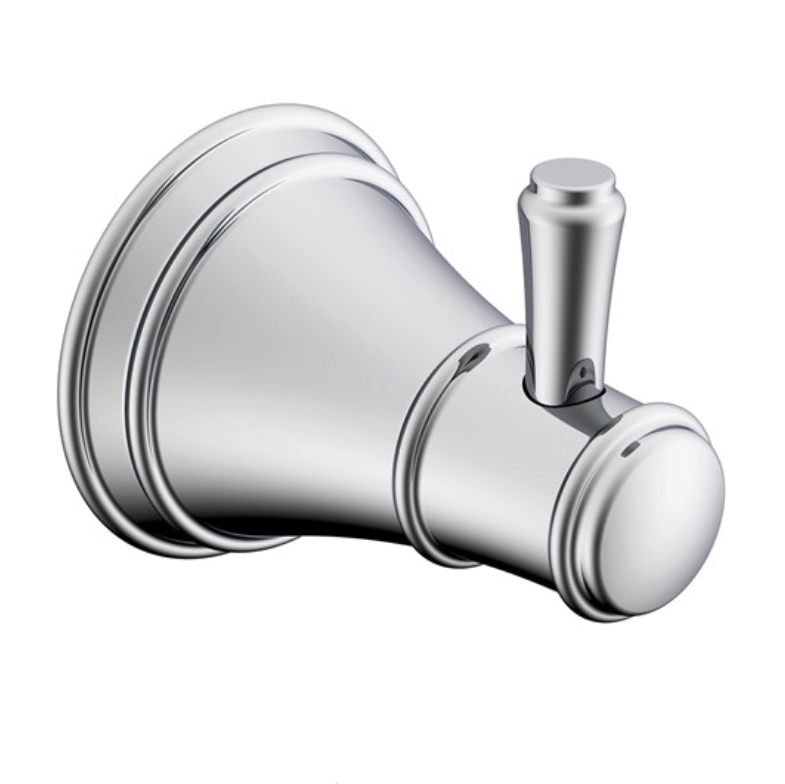 nostalgie chrome robe hook